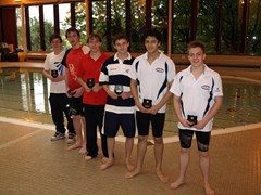 Boys 100 IM - 1st far right