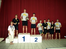 Event 17 - Boys 100m IM Finalists