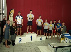 Event 43 - Boys 100m Freestyle Finalists